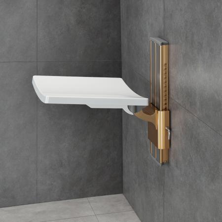 foldable shower seat for bathroom